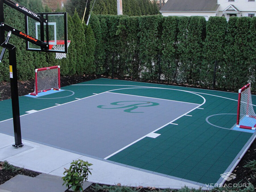 Green VersaCourt multi-sport