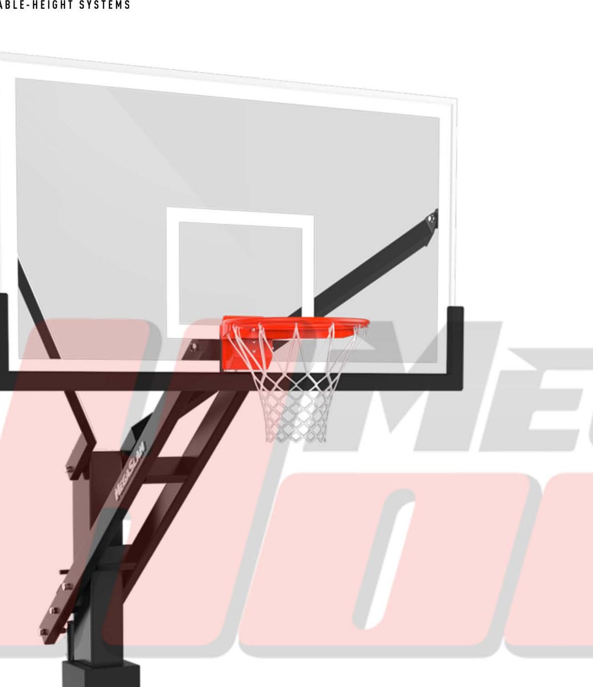 MegaSlam 72 backyard basketball hoop