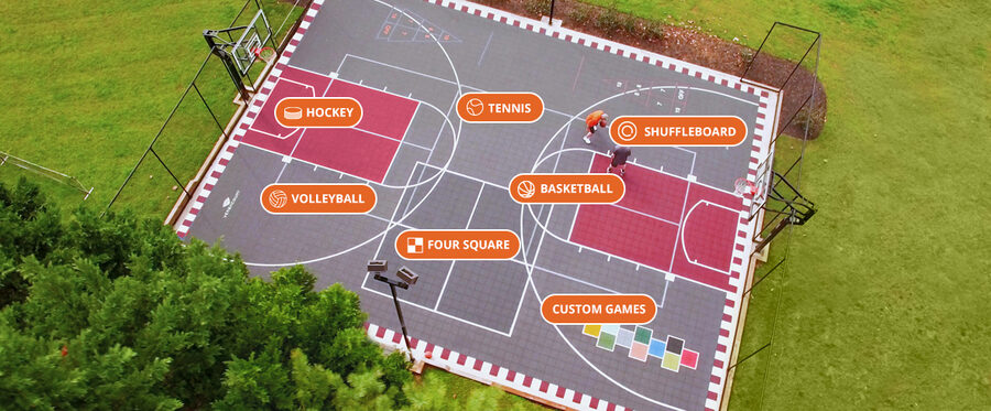 Multi-sport court